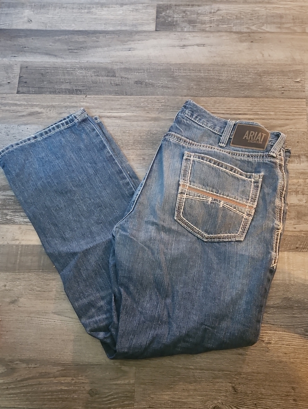 Ariat Men’s Medium Blue Bootcut Jeans 38/34